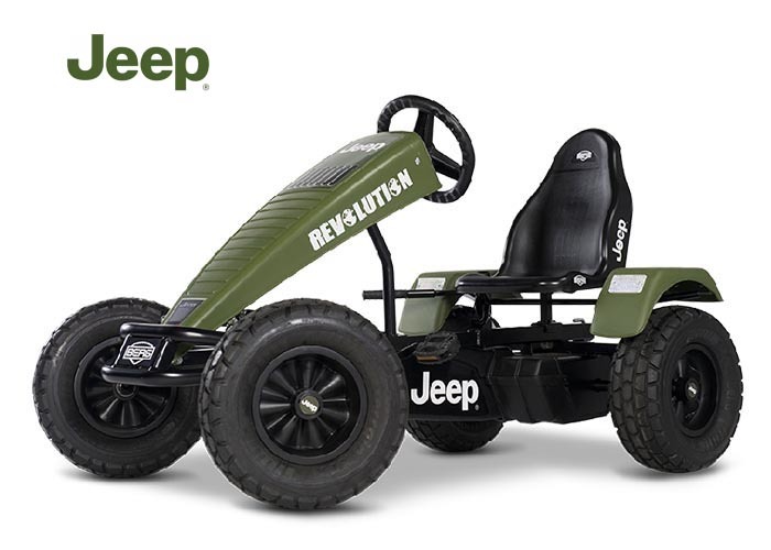 Kart à pédales Jeep Junior Pedal Go-Kart - Planetecomobility